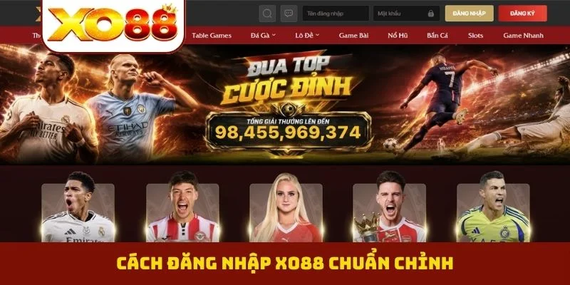 Đăng Nhập XO88 2 Cách đăng nhập XO88 chuẩn chỉnh